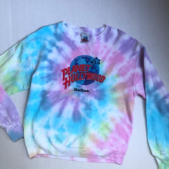 vintage tie dye sweatshirt